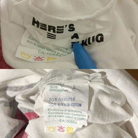 80s vintage Joe Cool snoopy sleep shirt peanuts charlie brown oversized PJ top. - Picture 6 of 6